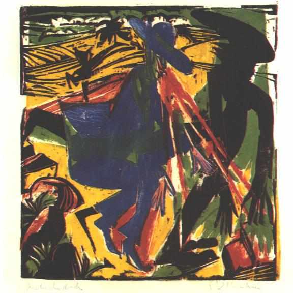 Ernst Ludwig Kirchner Schlemihls entcounter with the shadow